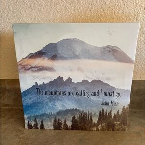 Mountain Landscape Canvas Wall Art